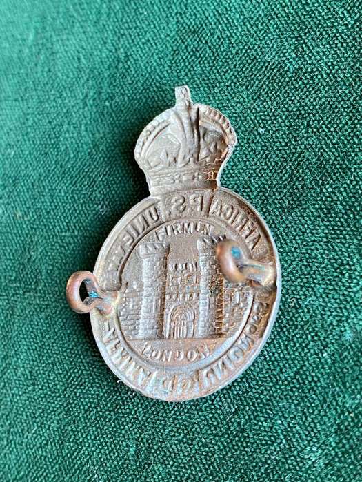UNION OF SA PRISONS SERVICES COLLAR BADGE- 2 LUGS