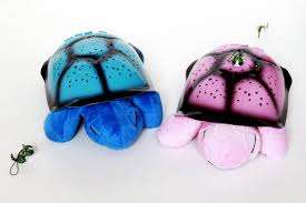 MUSICAL TWILIGHT TURTLE - BLUE/PINK