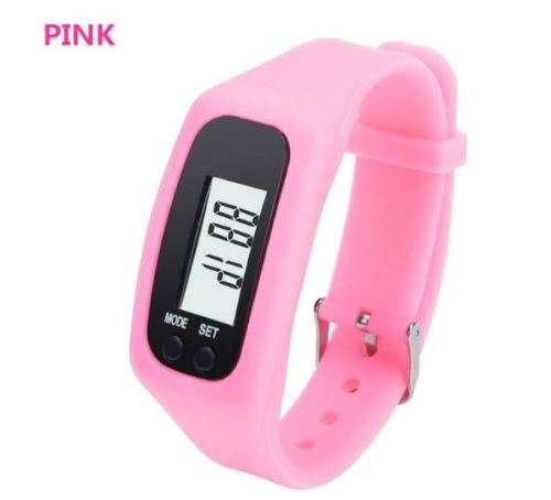 LCD Sport & Fitness PEDOMETER Wrist Watch, Step Counter, Calories, Distance, Available in 4 Colours