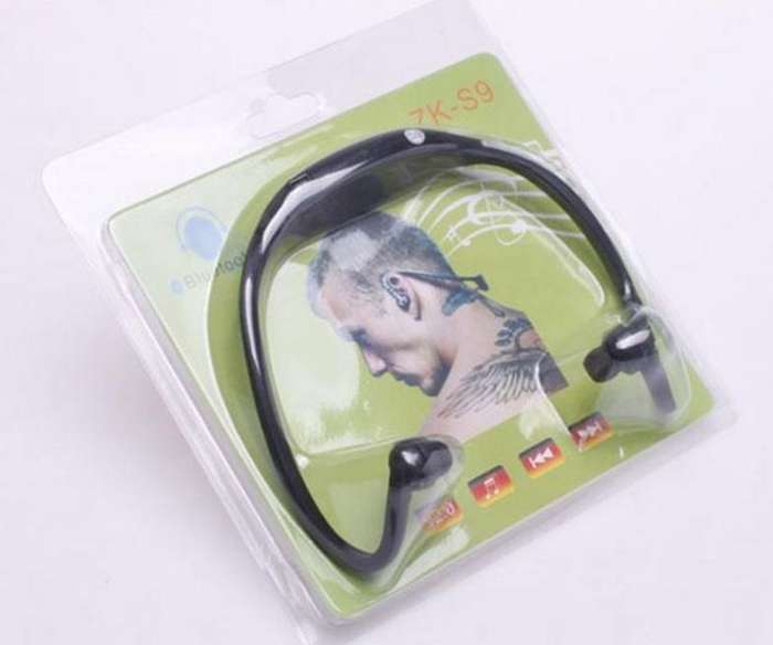 Stereo Sport Bluetooth Wireless Headset - MP3 Player & FM Radio with USB Port for Android & iPhone