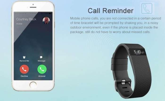 Bluetooth Smartwatch Bracelet - HEART RATE Monitor, Fitness Tracker, Calorie Counter etc.