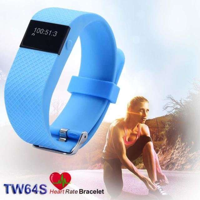 Bluetooth Smartwatch Bracelet - HEART RATE Monitor, Fitness Tracker, Calorie Counter etc.