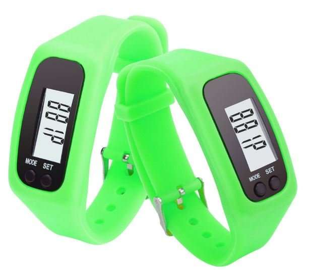 LCD Sport & Fitness PEDOMETER Wrist Watch, Step Counter, Calories, Distance, Available in 5 Colours
