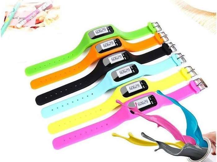 LCD Sport & Fitness PEDOMETER Wrist Watch, Step Counter, Calories, Distance, Available in 5 Colours
