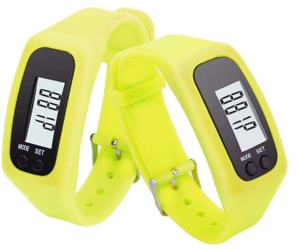 LCD Sport & Fitness PEDOMETER Wrist Watch, Step Counter, Calories, Distance, Available in 5 Colours