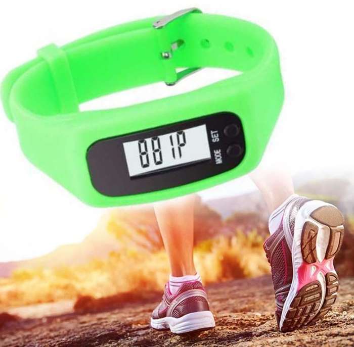 LCD Sport & Fitness PEDOMETER Wrist Watch, Step Counter, Calories, Distance, Available in 8 Colours