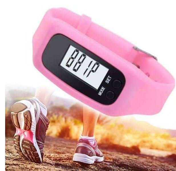 LCD Sport & Fitness PEDOMETER Wrist Watch, Step Counter, Calories, Distance, Available in 8 Colours