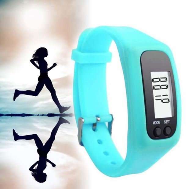 LCD Sport & Fitness PEDOMETER Wrist Watch, Step Counter, Calories, Distance, Available in 8 Colours
