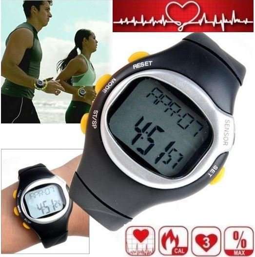 HEART RATE MONITOR Alarm Watch With Calories Counter & Exercise Mode