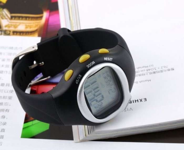 HEART RATE MONITOR Alarm Watch With Calories Counter & Exercise Mode
