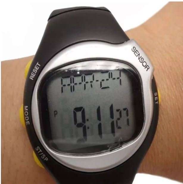 HEART RATE MONITOR Alarm Watch With Calories Counter & Exercise Mode