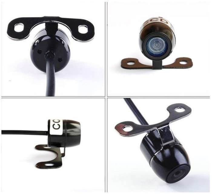 2 IN 1 Waterproof HD Night Vision Car Rear view Camera
