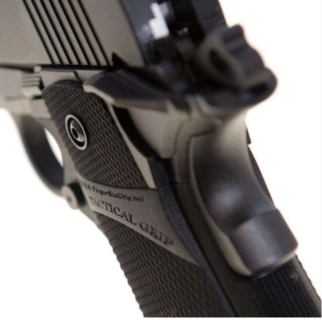 OPS Tactical 45 cal Spring Airsoft Pistol BB Gun With Laser and Flashlight