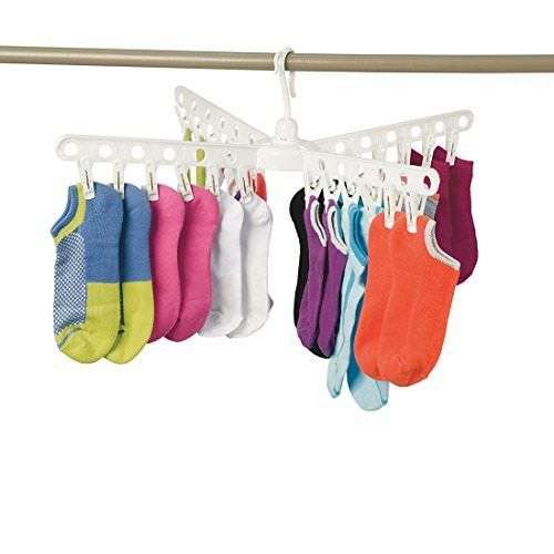 Portable 3-tier Collapsible Laundry Dryer - 360 Degree Swivel with Tripod Stand