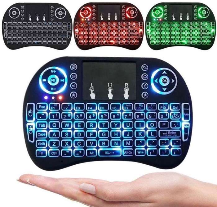 2.4GHz Mini Wireless QWERTY Keyboard, Touch Pad Combo with USB Interface CHEAPEST COURIER FEES