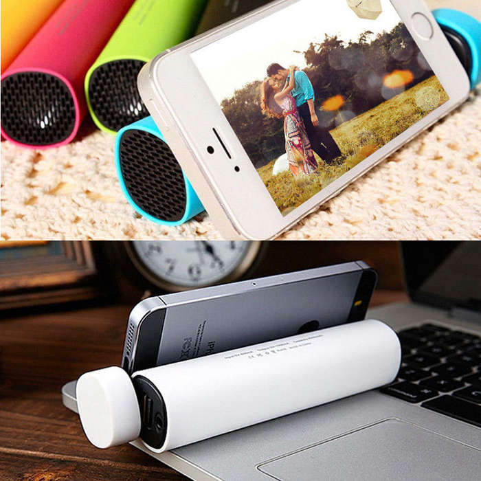 3 in 1 3000mAh Power Bank, Power Jam Bluetooth Speaker & Mobile Phone Stand