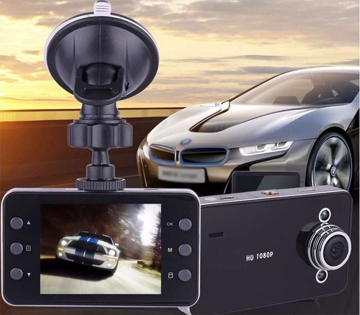 HD Car Camera & Recorder with G-Sensor, Loop Recording, Motion Detection etc.