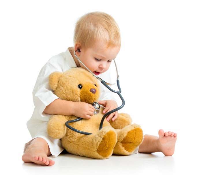 Children's Doctor's Medical Kit with lights & sounds, convenient and Compact in a Carry Case