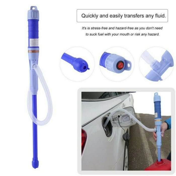 Turbo Pump transfer almost any liquid in seconds with an automatic stop sensor