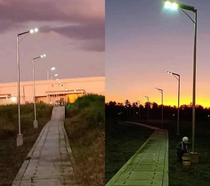 60 Watt LED SOLAR Street Light, PIR, Motion Sensor, Waterproof with 3 Lighting Modes