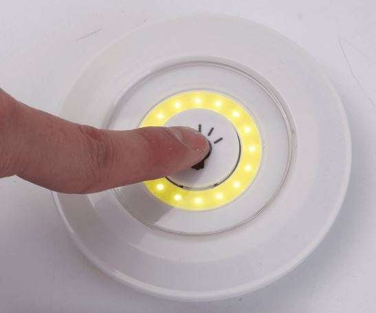 4 Piece Remote Control Multi-function LED Light Set with Dimmer Control & Timer