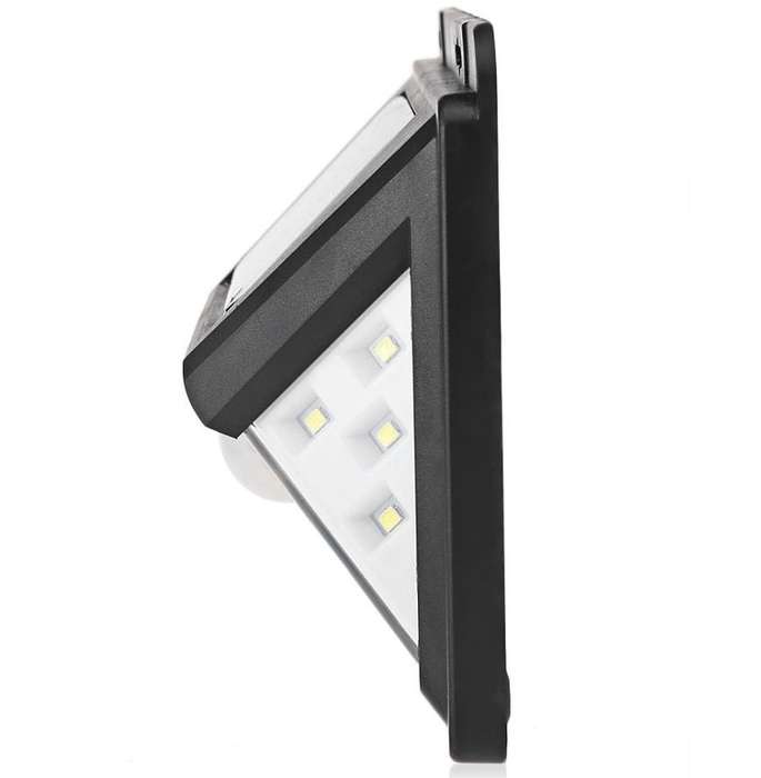 32 LED Solar Wall Light Dim light & Brighten with Motion OR Off and Brighten on with Motion