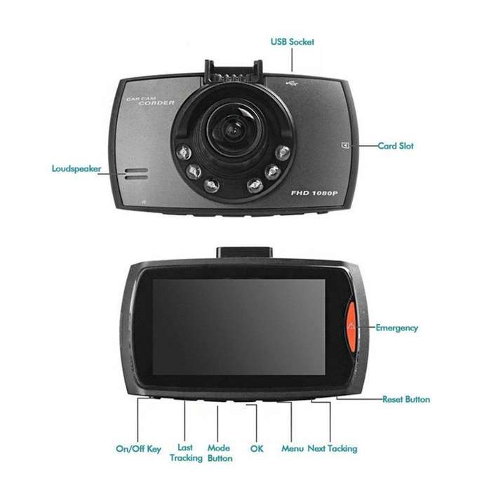 HD 1080P DVR Camera & Camcorder For Vehicle, Motion Detection, G-Sensor etc.