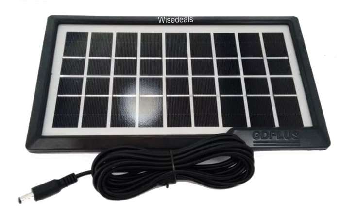 SOLAR FM Radio Light System - Control Radio Unit, 3 LED Lights, Solar Panel, Remote & 10 in 1 Cable