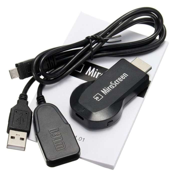 Full HD Mirascreen WIFI Display Dongle - Cast from Phone to Big Screen