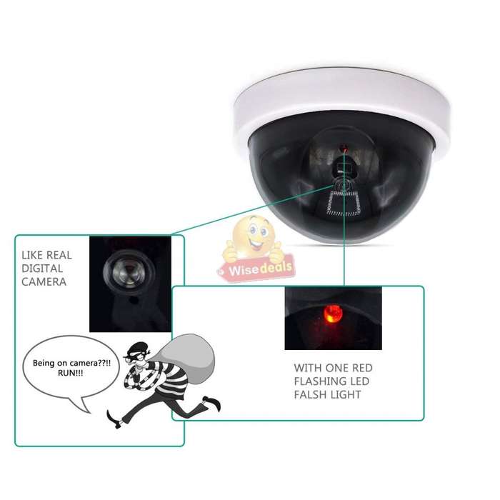 Dummy Security Camera - Why splurge on an expensive real camera? The effect is the same
