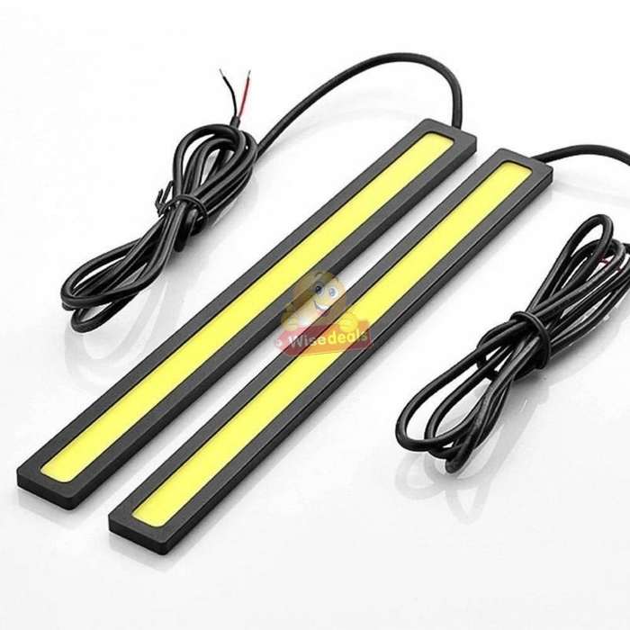 Universal 2 Piece, 17cm COB DRL LED Driving Daytime Running Lights