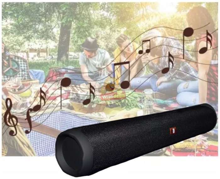 Wireless Bluetooth Soundbar with FM Radio, Support SD Card, USB, AUX, Superb Sound