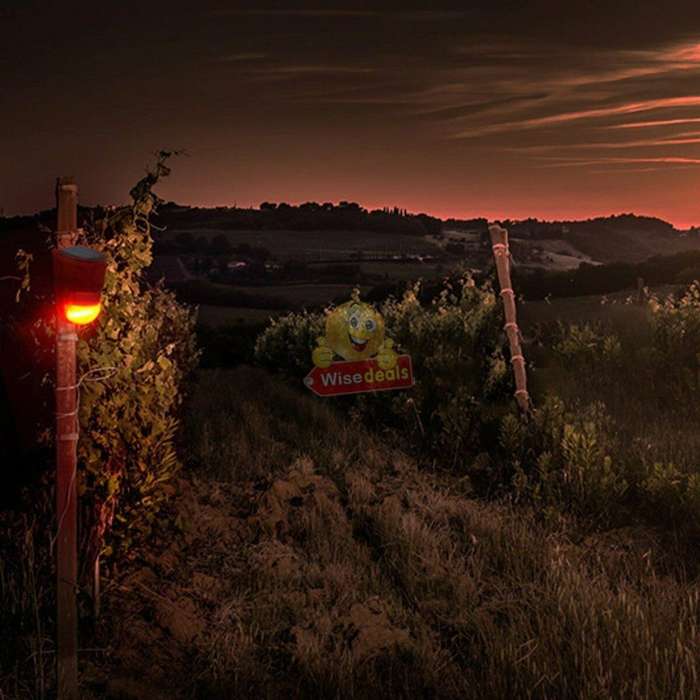 Waterproof Motion Sensor LED SOLAR LIGHT and ALARM- Your all-in-one Security Necessity
