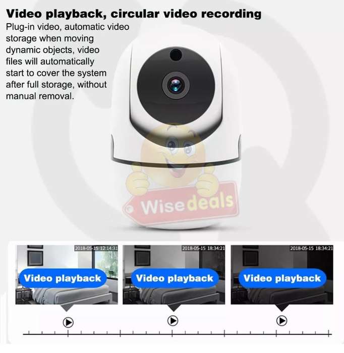 1080P WI-FI Night Vision IP Camera, Motion Detection, Two-way Communication and more