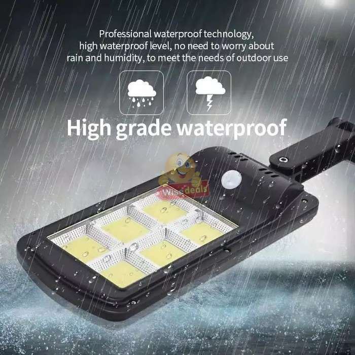 Super Bright 100 LED Solar Sensor Wall Light with 3 Setting Modes