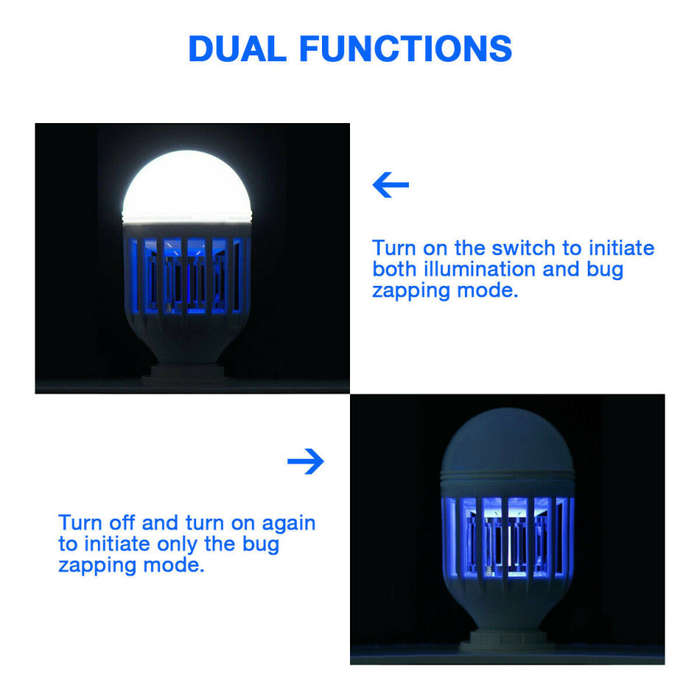LED Mosquito Light Bulb - Only Screw type