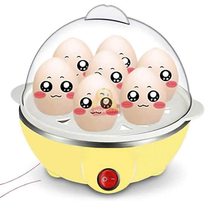 Electric Steamer - Boil eggs, Cook or Warm Food in Minutes, Easy and Safe