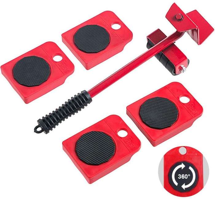 Easy and Effortless Equipment Moving Tool Set