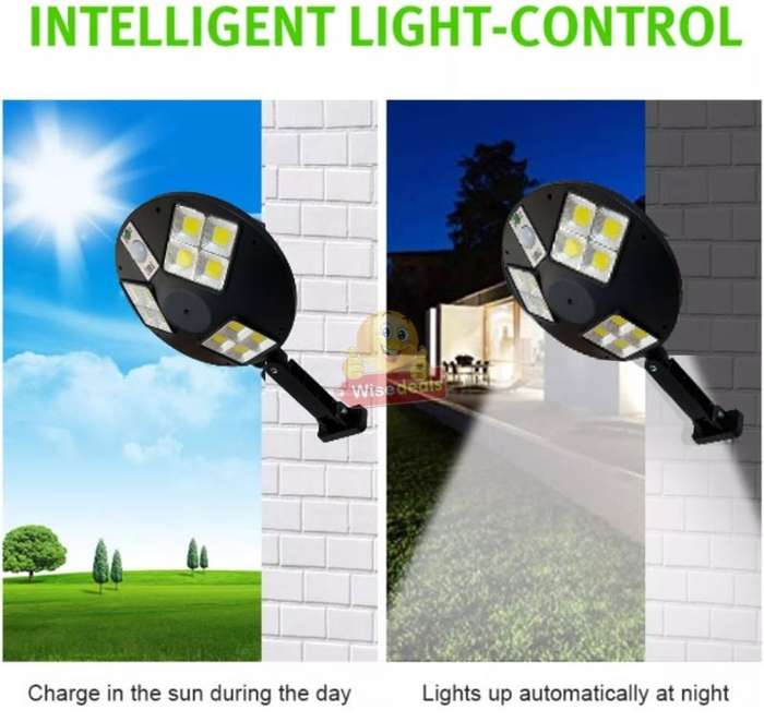 COB SOLAR Sensor Flood Light