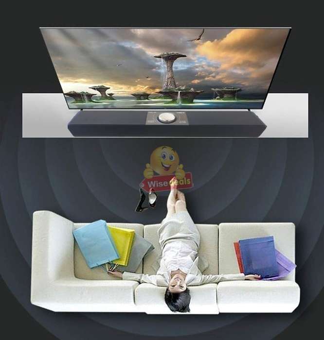 Wireless Bluetooth Sound bar, Filling Stereo Sound 1800mAh Rechargeable Battery