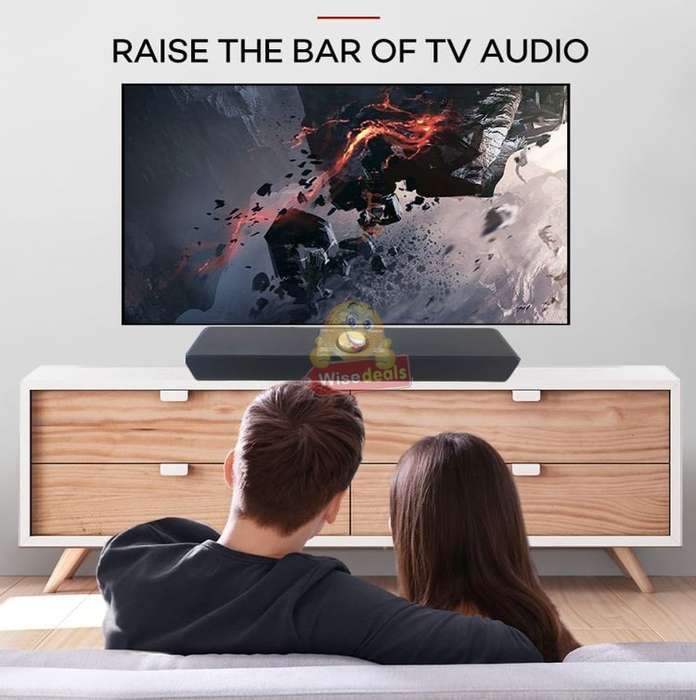 Wireless Bluetooth Sound bar, Filling Stereo Sound 1800mAh Rechargeable Battery