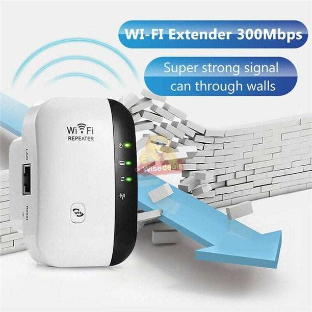 300Mbps WIFI Repeater, Extend the Range of your WIFI Network in Minutes