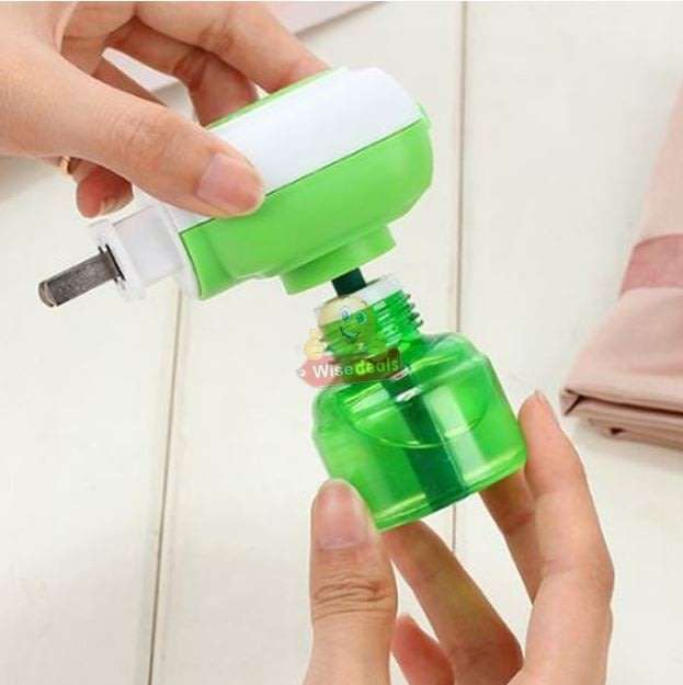 Electric Mosquito Heater with Liquid, Non-toxic, Silent and Safe