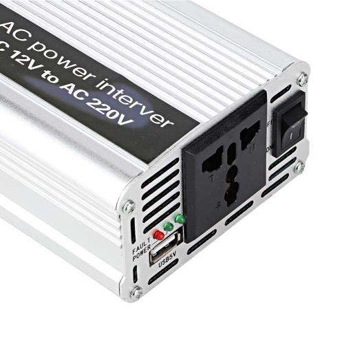 1000W Solar Power Inverter - Convert 12V DC to 220V AC - 1000W Constant Power & 2000W Peak Power
