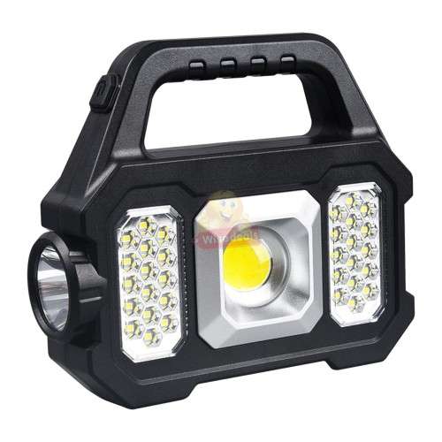 SOLAR and USB Portable Waterproof Search Light