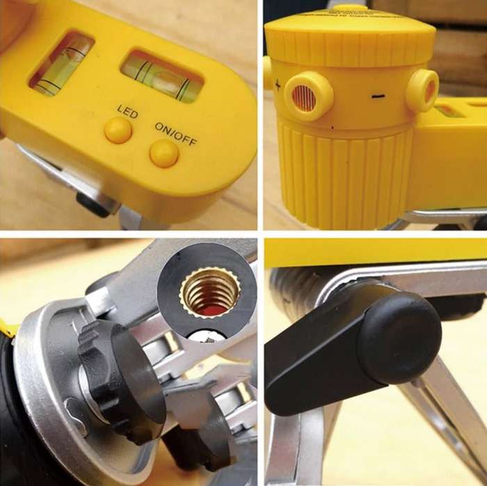 Multifunction Laser Level Tripod with 5 Modes an Excellent Measuring Tool For Business and Home use