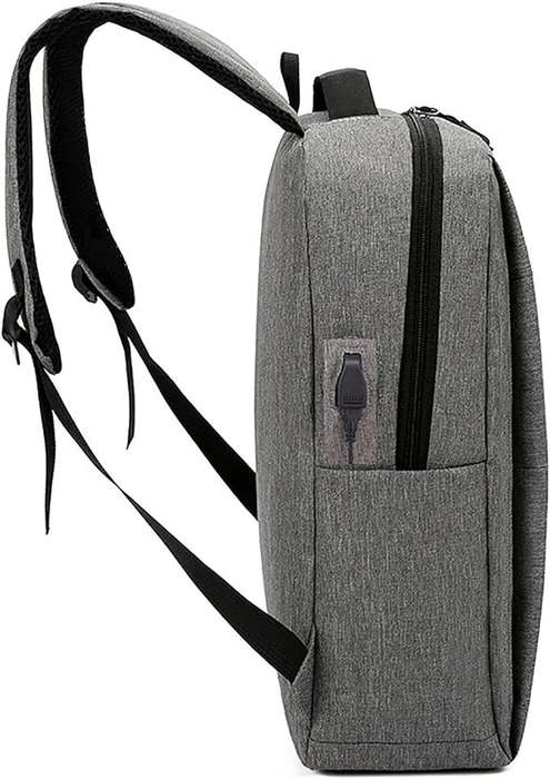 3 Piece Backpack Set, Large Backpack with USB Port and Cable to Charge Devices