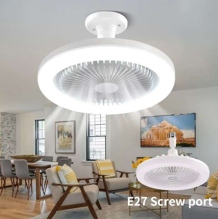 2 in 1 - 30W Aromatherapy LED Light with Build-in Fan with 3 Speed Settings and Remote