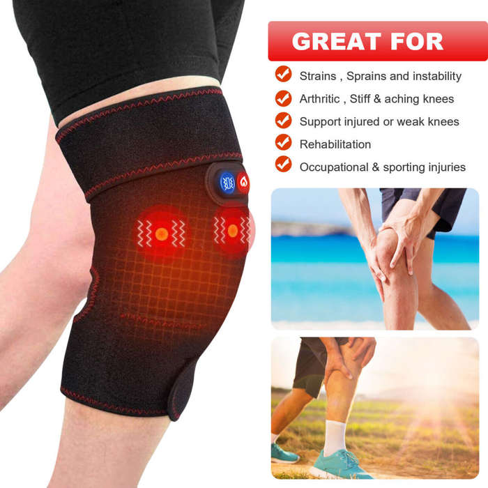 Heated Knee Brace, Relives Knee pain, Arthritis and other Pain on Other Body Parts