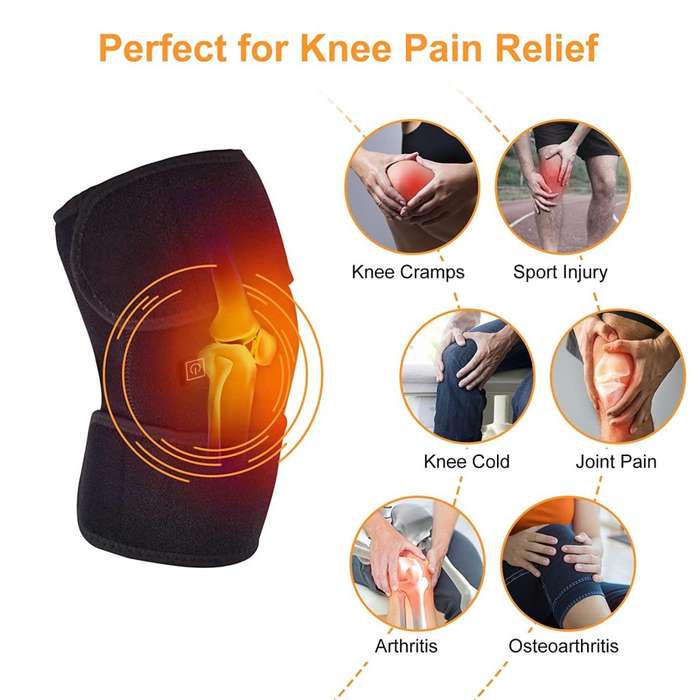 Heated Knee Brace, Relives Knee pain, Arthritis and other Pain on Other Body Parts